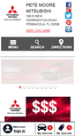 Mobile Screenshot of petemooremitsubishi.com